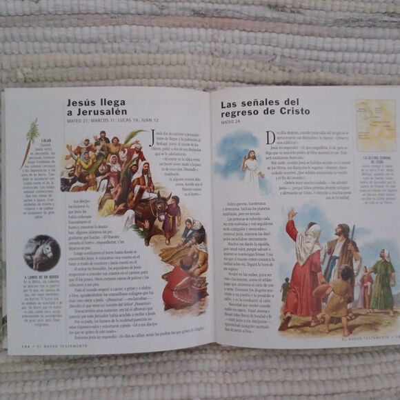 Historias De La Biblia Ilustradas Libro - Mas de 200 Historias - Picture 3 of 4